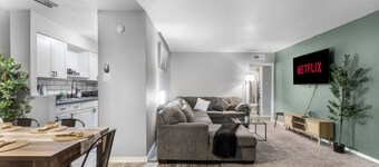 3 Min Walk to AT&T | 3BR | Parking + Pets + Gym