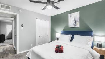 3 chambres, bureau, fer et planche à repasser, Wi-Fi