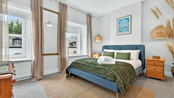 2 chambres, fer et planche Ă repasser, Wi-Fi gratuit, draps fournis