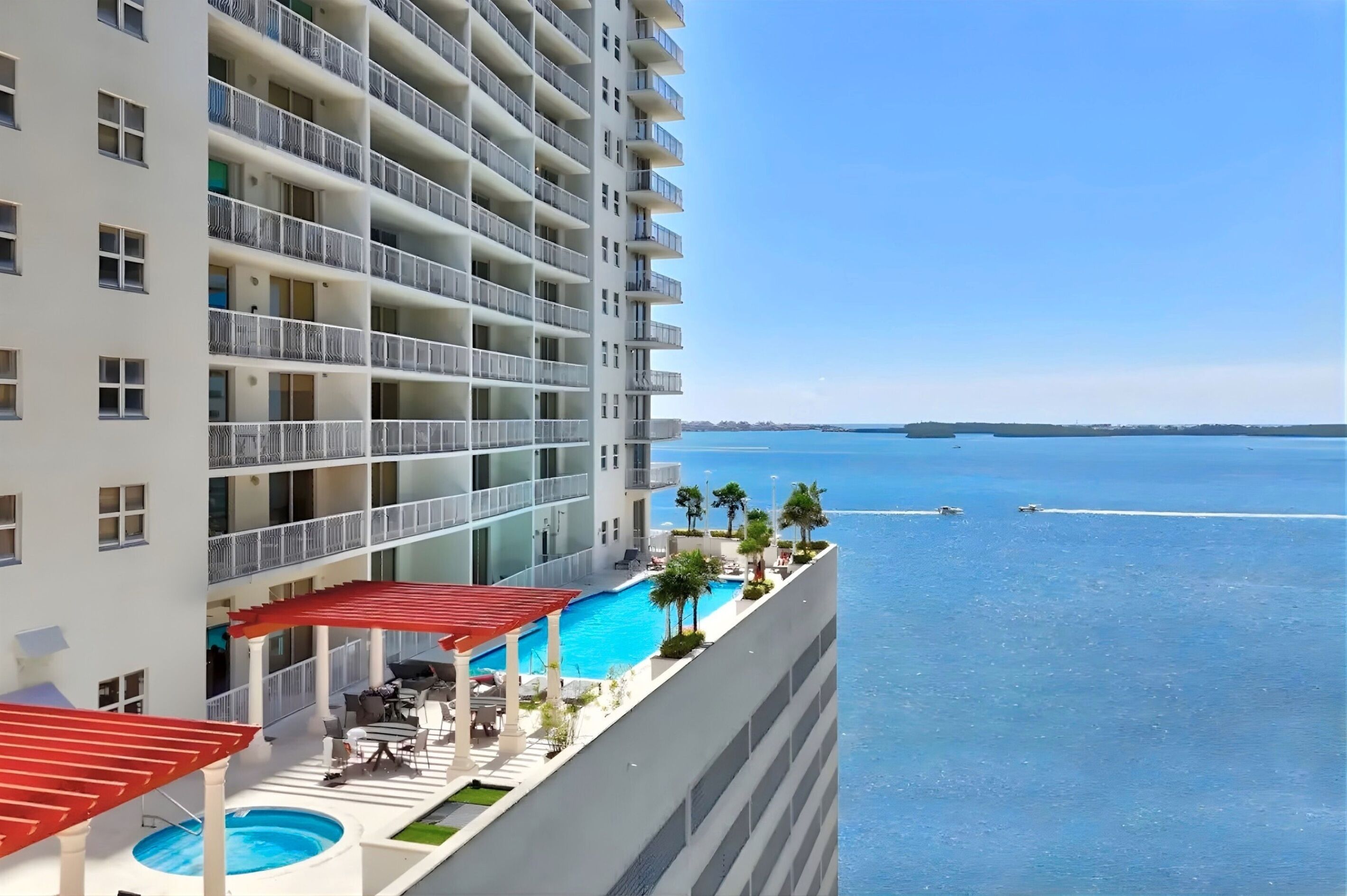 Una piscina climatizada