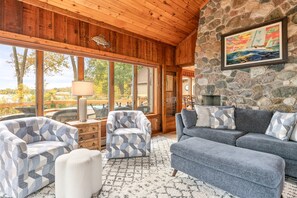 Smart TV - Private FLX Retreat | 200' Seneca Lakefront | Pool (Geneva)