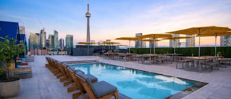 Seasonal outdoor pool