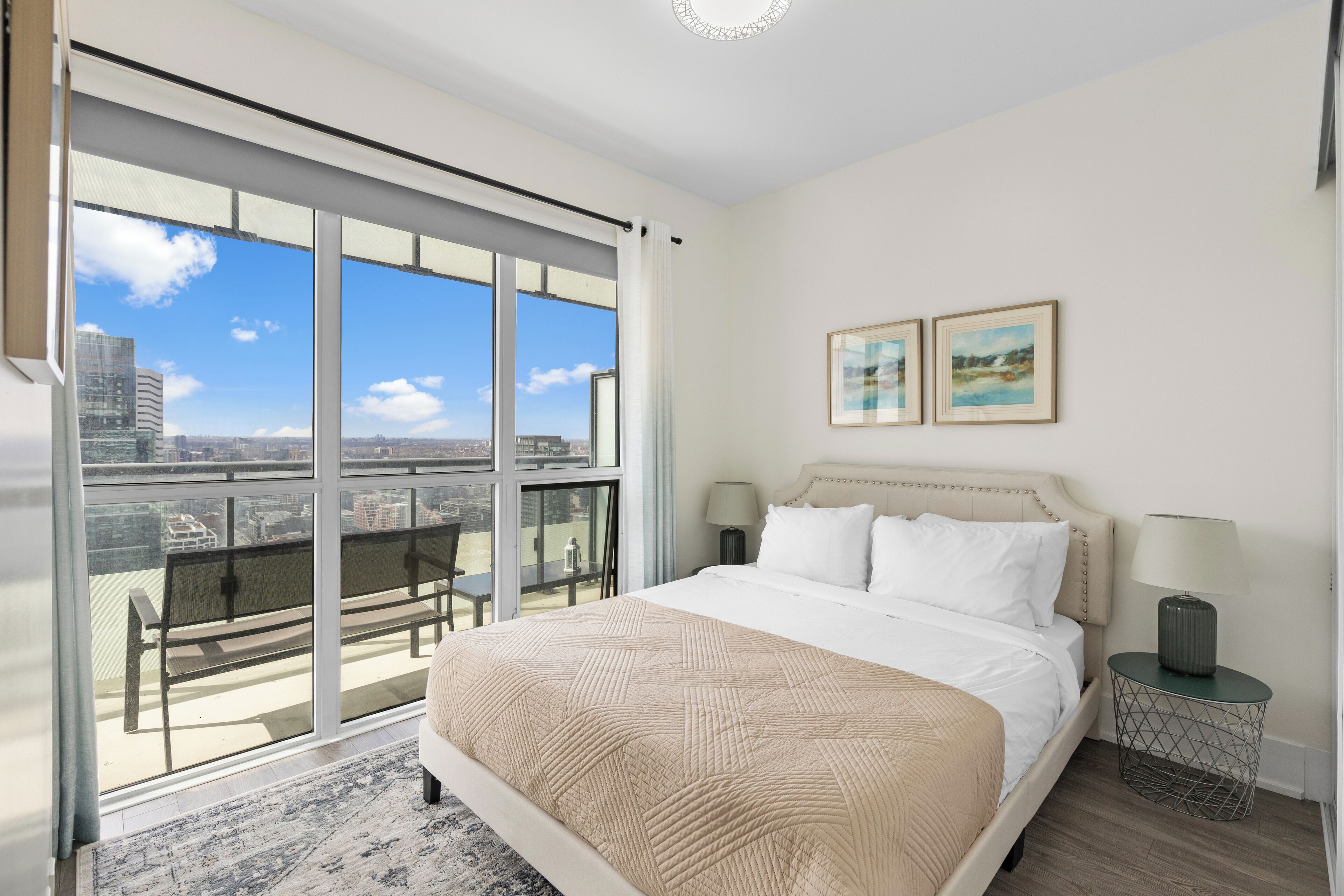 舒适公寓, 城市景观 | 办公桌、笔记本电脑工作区、熨斗/熨衣板、免费 WiFi