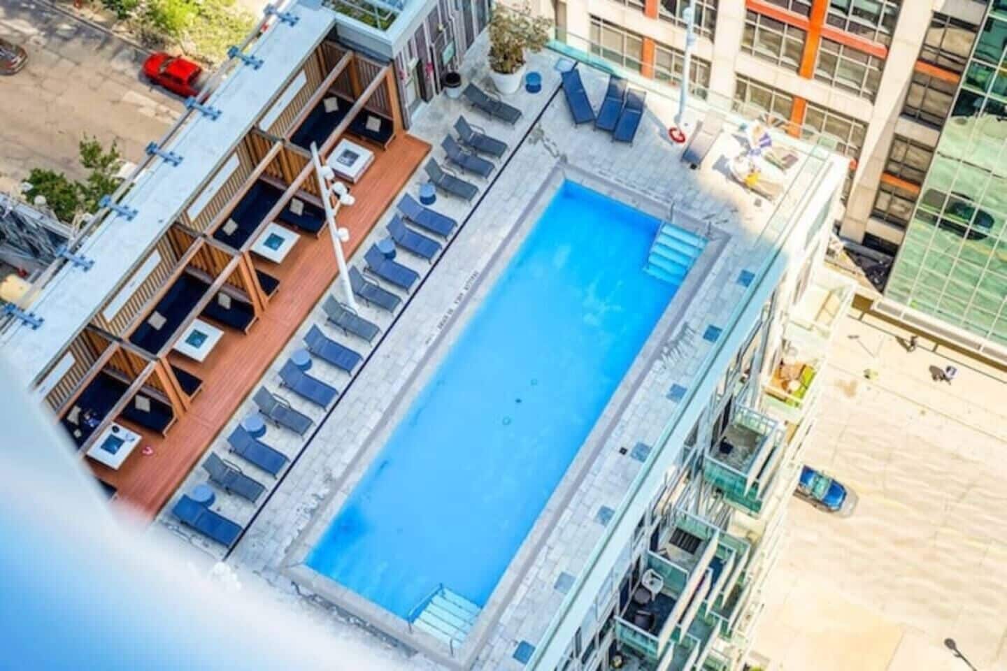 Seasonal outdoor pool