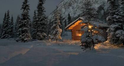 The Blue Moon cabin. Surrounded by 360 degree breathtaking mountain views.