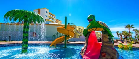 Et oppvarmet basseng