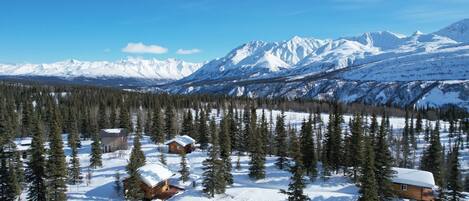 Mökki, useita sänkyjä, vuoristonäköala | Näkymä vuoristoon