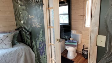 Mökki, useita sänkyjä, vuoristonäköala