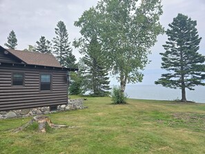 Exterior - Lake Superior Retreat - Classic Log Cabin on the Water! (Lutsen)