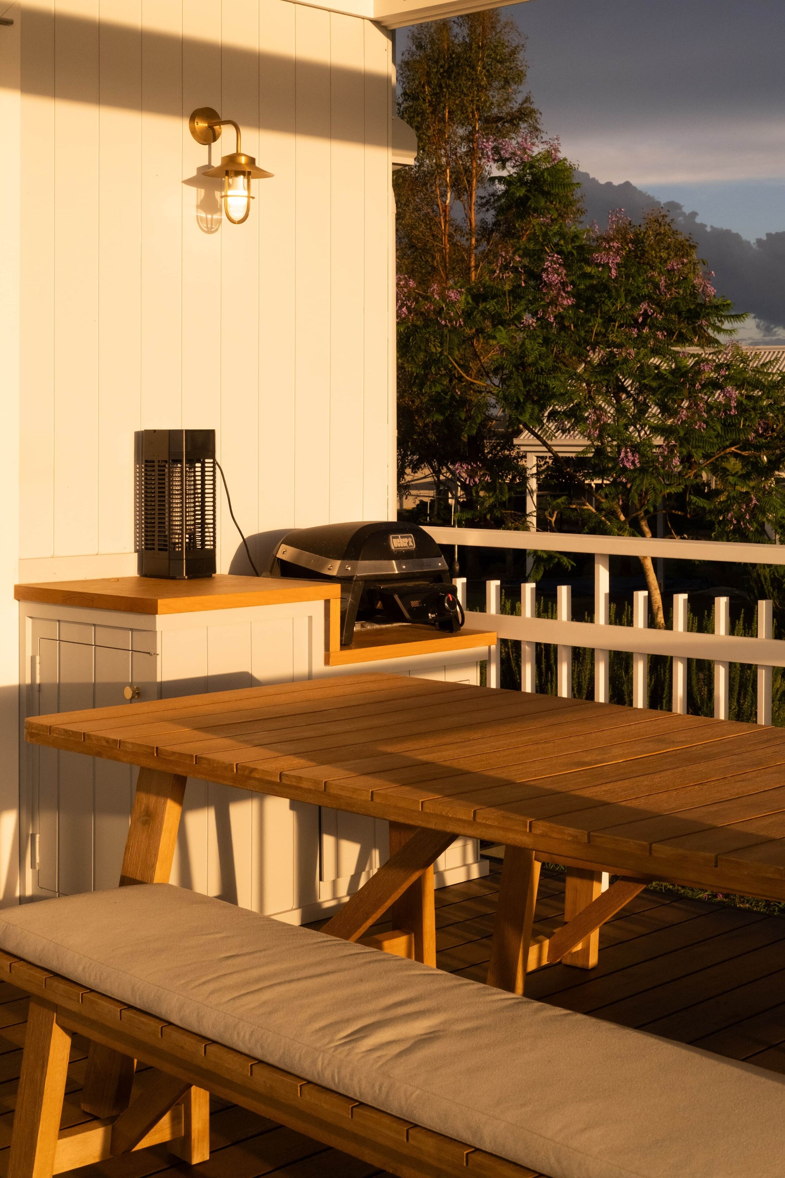 Opções para refeição ao ar livre