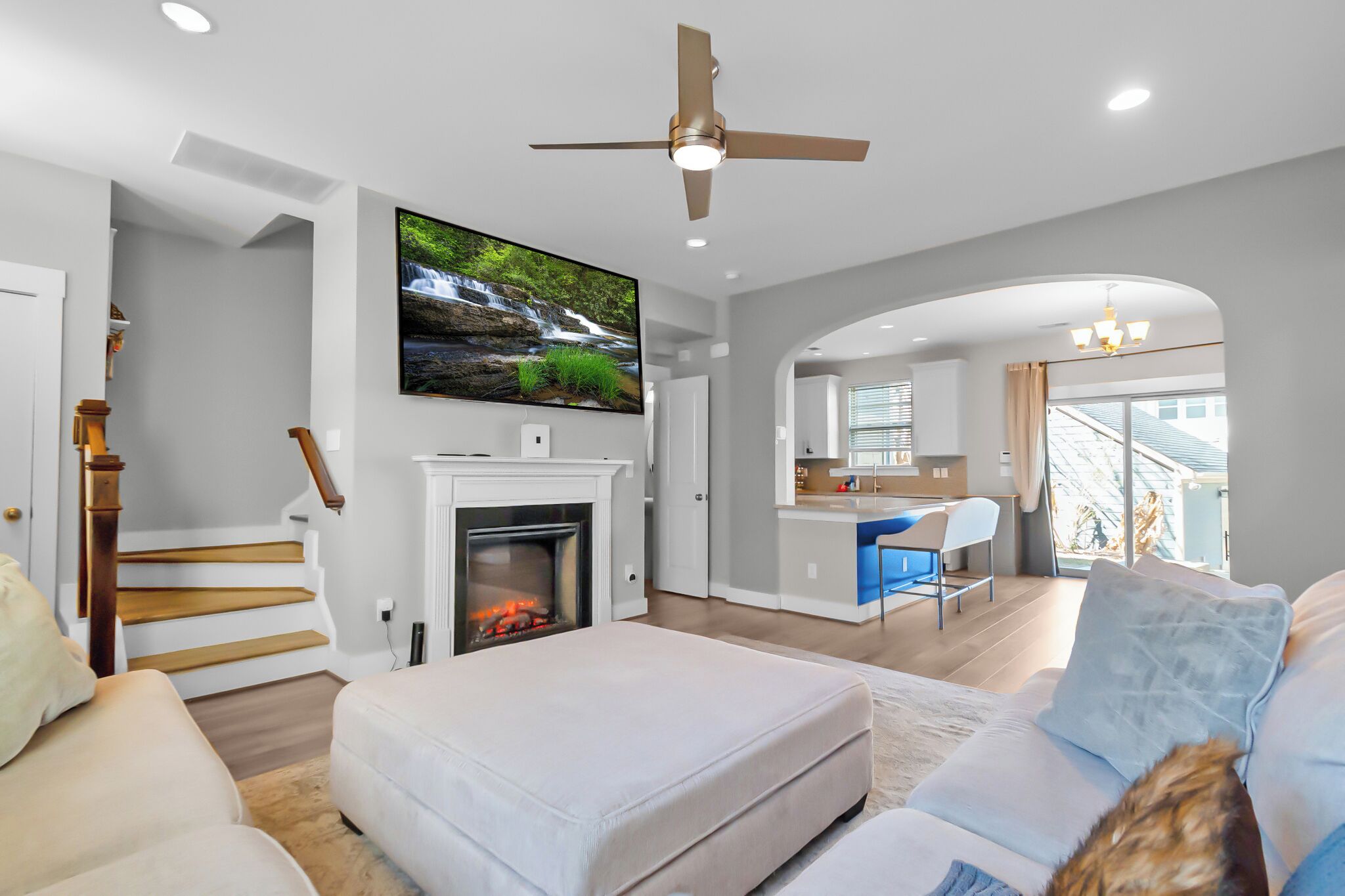 Área de sala de estar