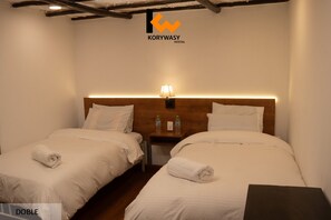 Wifi gratis y ropa de cama 