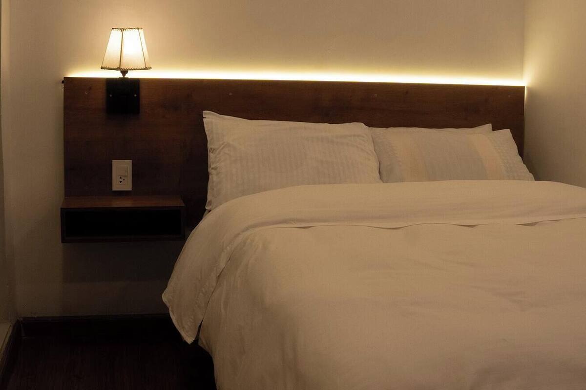 Kamer, 1 queensize bed, privébadkamer