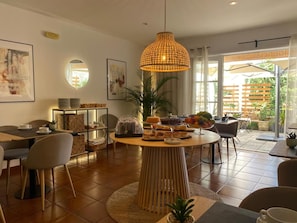Uitzicht vanuit accommodatie