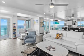 Condo, Multiple Beds (Shoreline Towers 2066) | Living area - Shoreline Towers 2066 (Destin)