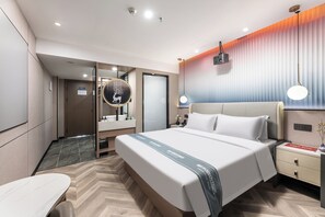 ห้องดีไซน์ดับเบิล | โต๊ะทำงาน, พื้นที่ทำงานแบบใช้แล็ปท็อป, Wi-Fi ฟรี, ทางสำหรับรถเข็น