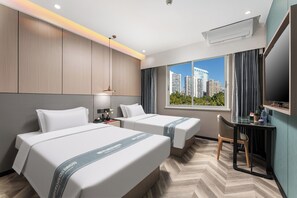 Habitación básica con 1 cama doble o 2 individuales