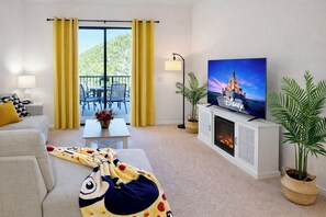 スマートテレビ、暖炉