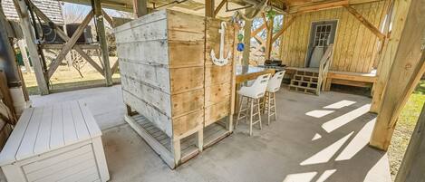 Opções para refeição ao ar livre