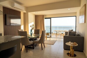 Living area - Sunlit & Sea View (Mazatlán)