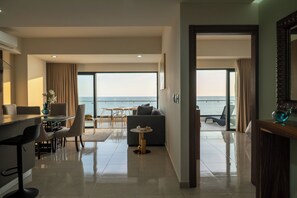 Living area - Sunlit & Sea View (Mazatlán)