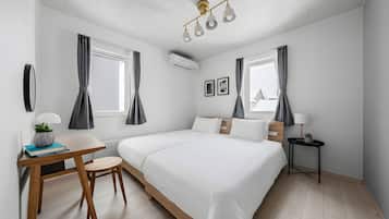 Apartemen | Meja kerja, setrika/meja setrika, dan Wi-Fi gratis