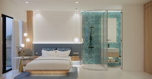 Minibaari, tallelokero huoneessa, yksilöllisesti sisustettu