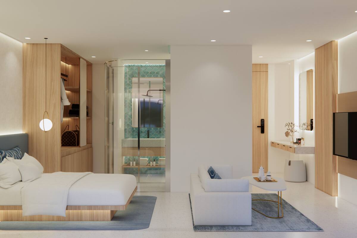 プレミア ダブルルーム バルコニー シティビュー