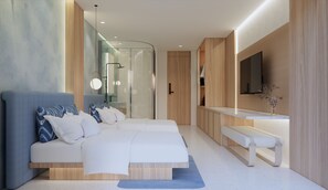 Deluxe-Zweibettzimmer, Stadtblick