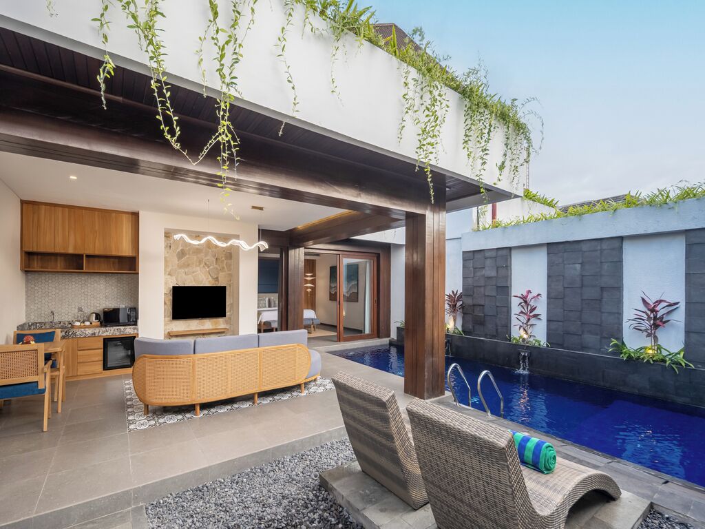Luxury Villa, 2 Bedrooms, Private Pool | Living area
