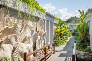 Blick auf den Garten