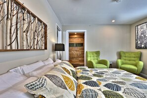 2 habitaciones, escritorio, wifi y ropa de cama 
