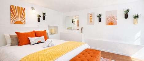 1 habitación, wifi y ropa de cama