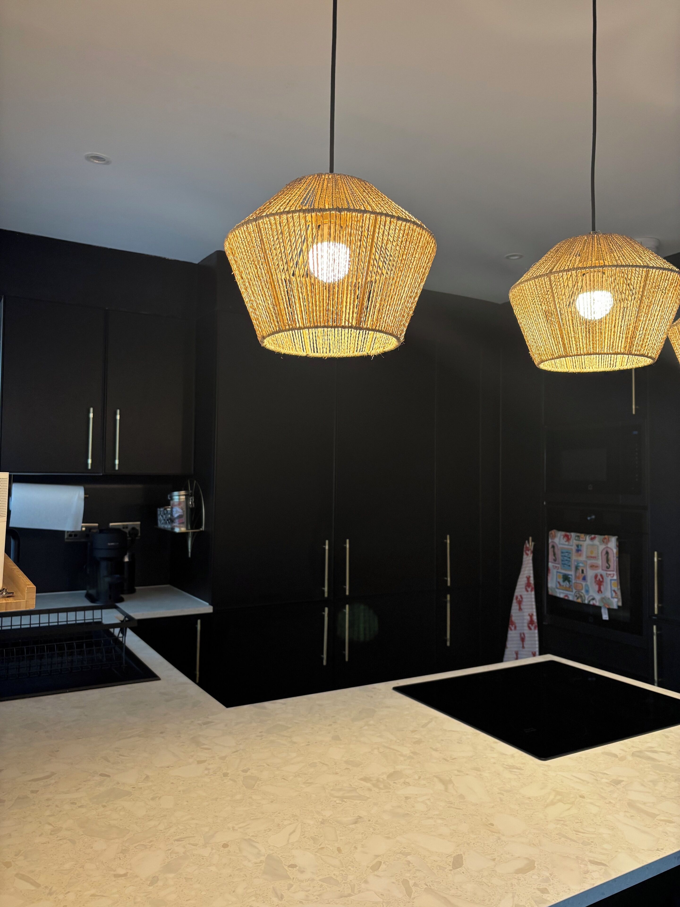 Microwave, oven, dishwasher