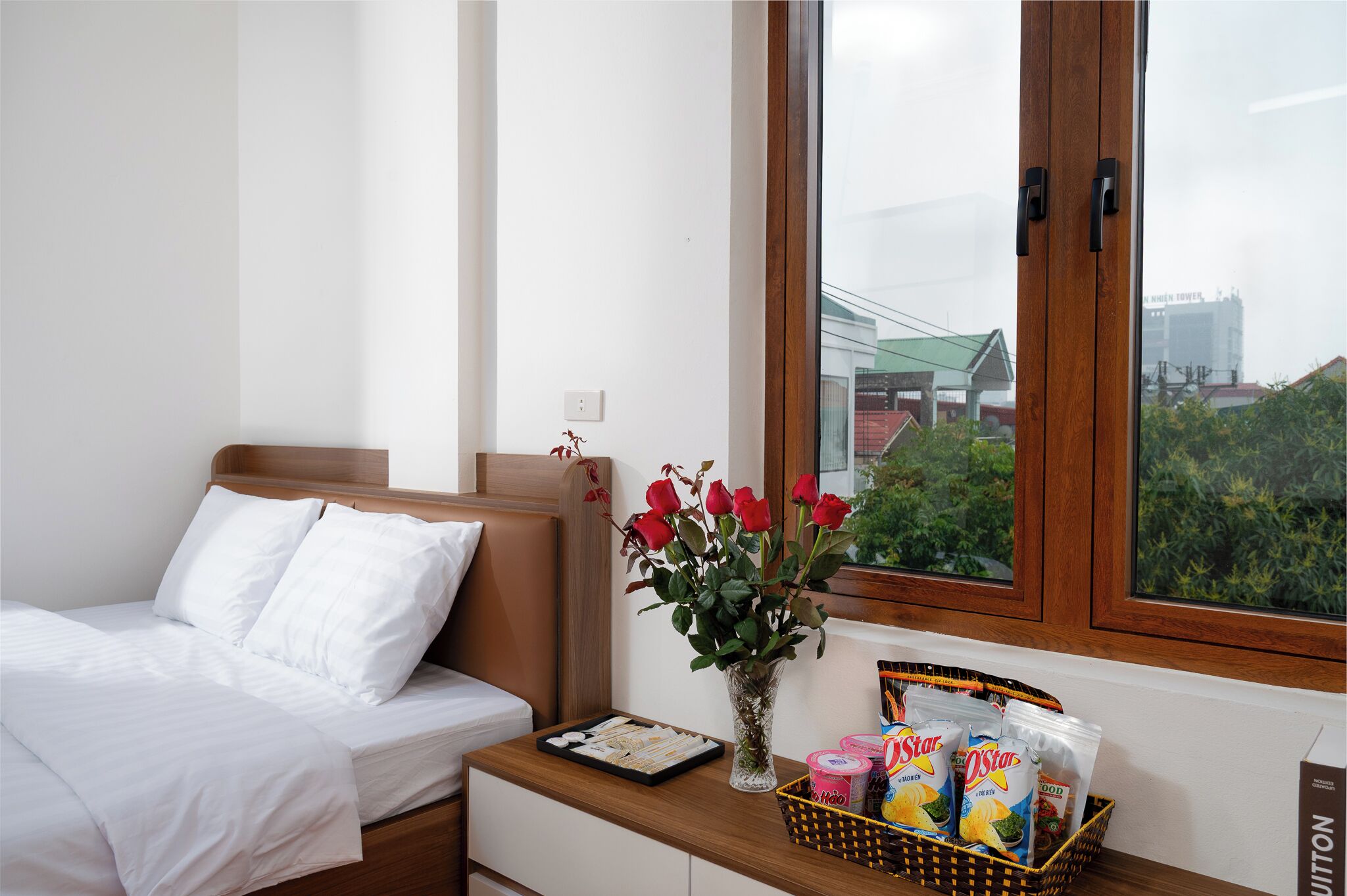 Family Double Room, Balcony, City View | Desk, laptop workspace, free WiFi