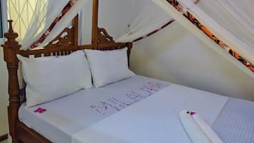 Wifi gratis y ropa de cama