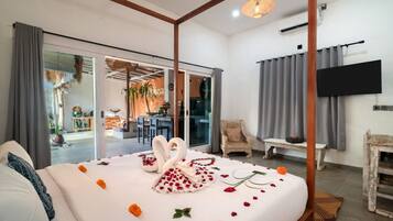 2 slaapkamers, een bureau, wifi, beddengoed