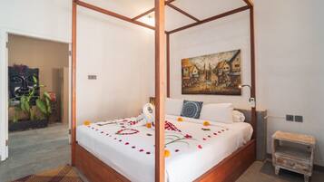 2 slaapkamers, een bureau, wifi, beddengoed