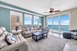 Condo, Multiple Beds (Seychelles 701) | Living area - Seychelles 701 (Panama City Beach)