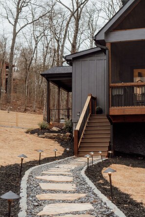 Exterior detail - Blue Ridge Wellness Cabin | Peak Retreat (Blue Ridge)