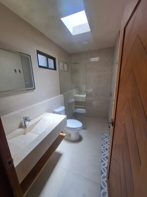 Shower, towels, soap, shampoo - CAMPESTRE LA BARRANCA (Zacatlan)