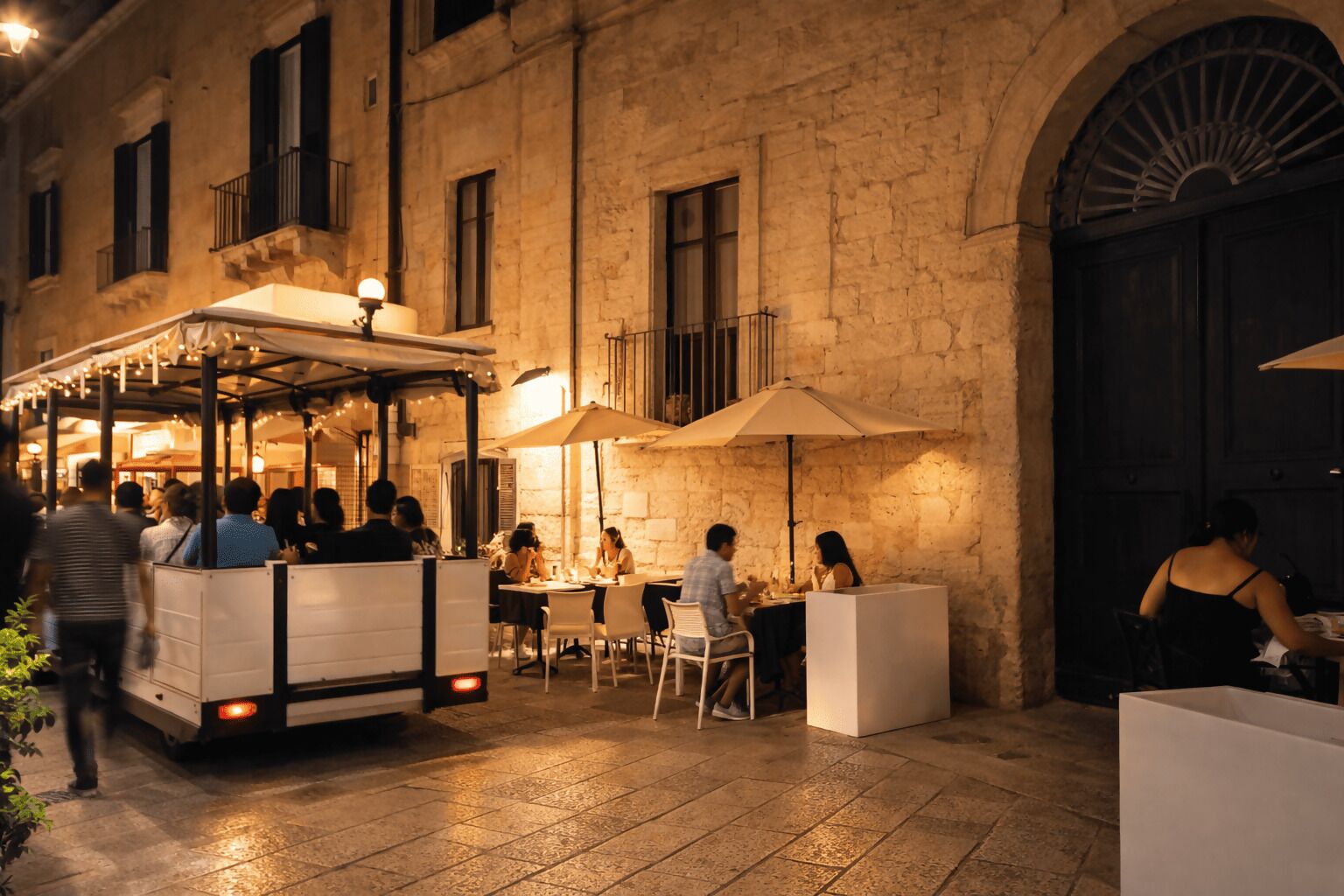 Restaurante al aire libre