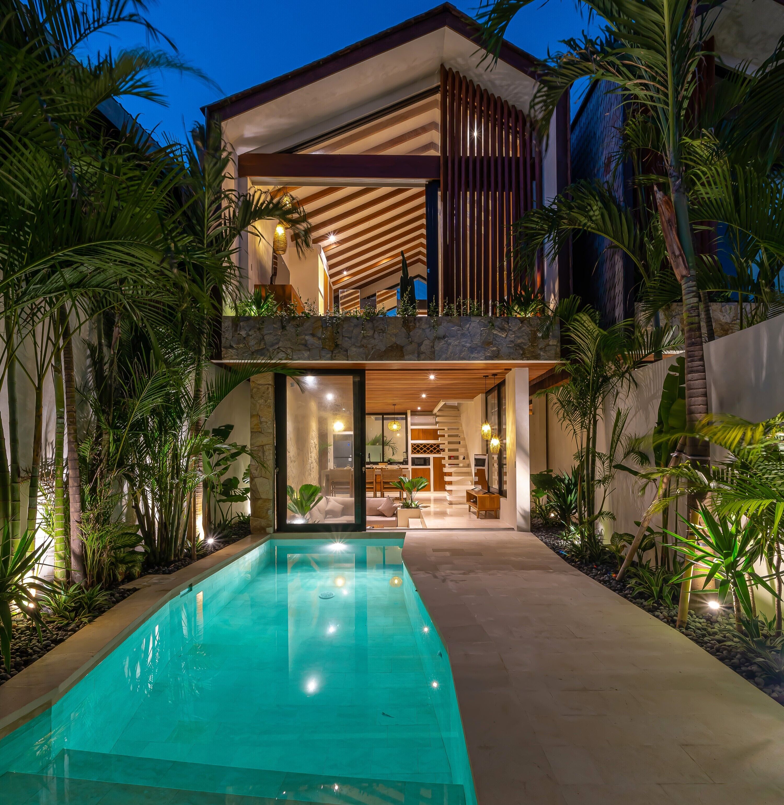 Biệt thự Cao cấp, quang cảnh hồ bơi | Két bảo mật tại phòng, bàn, khu vực làm việc phù hợp cho laptop 