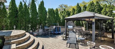 Restauration en plein air