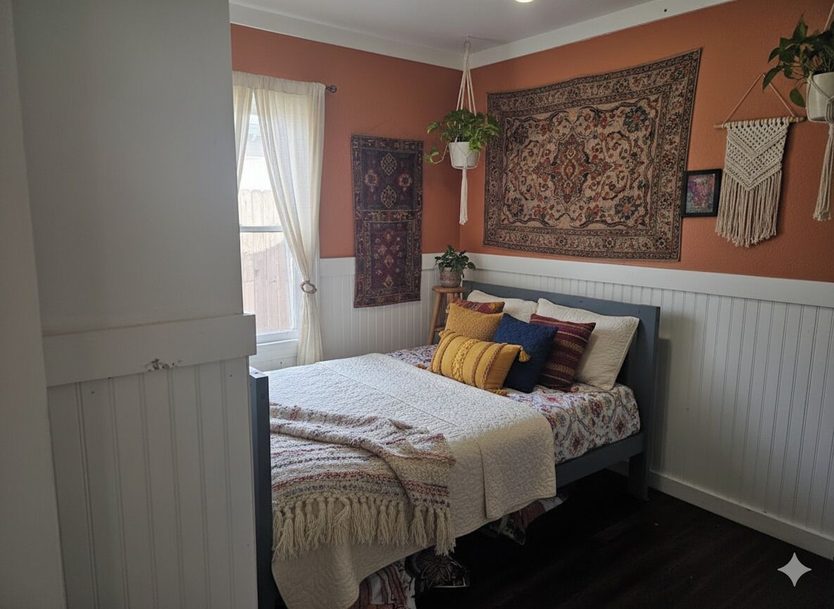 1 غرفة نوم ومكواة/لوح كي وواي فاي مجانًا وملاءات أسرّة