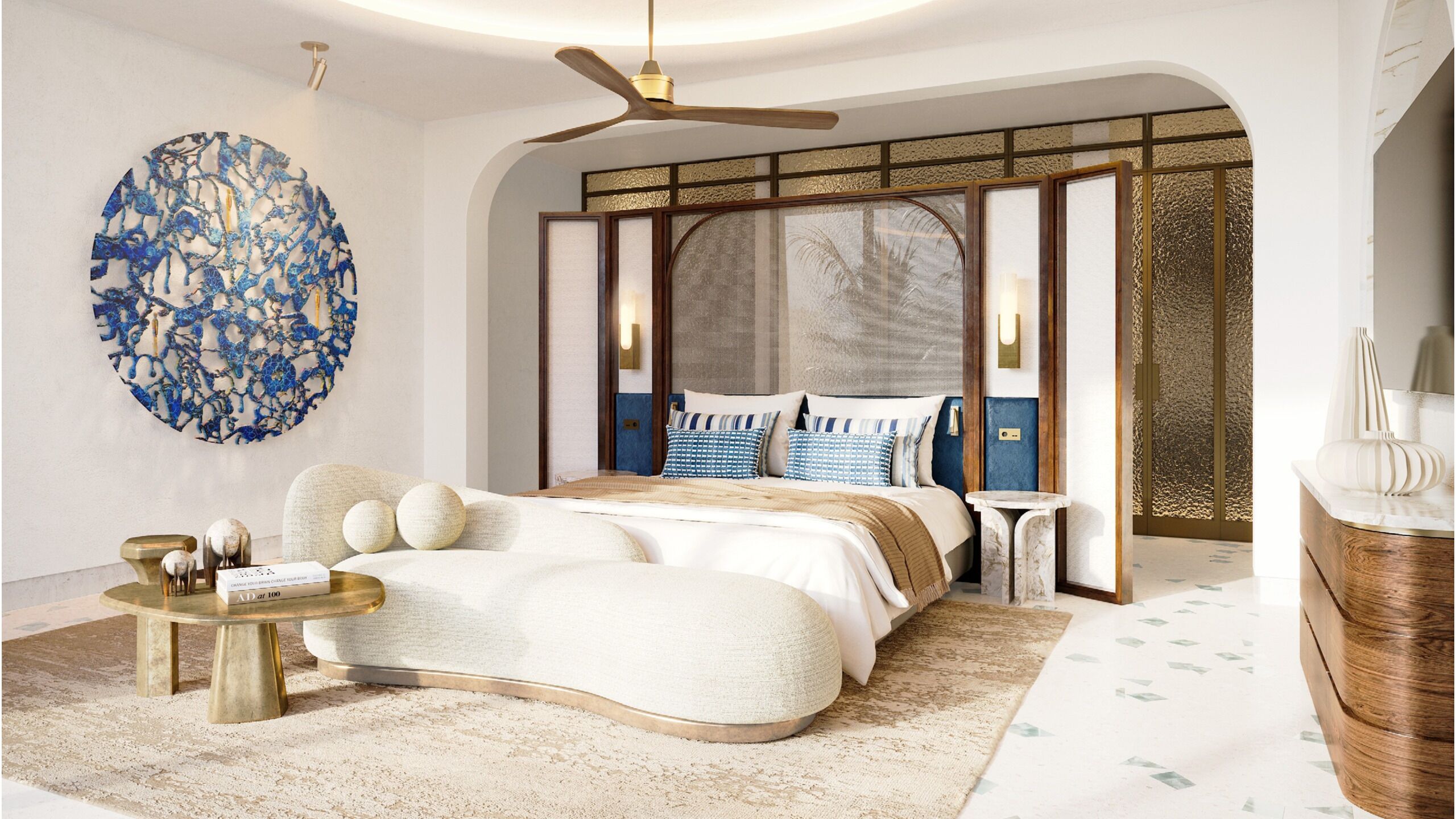 Kamer, 1 kingsize bed, terras, uitzicht op tuin