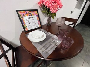 Appartement, 1 slaapkamer | Dineren