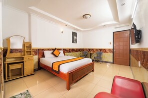 Quarto casal luxo | Wi-Fi de cortesia, roupa de cama