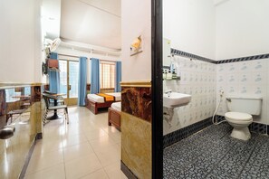 Quarto família | Wi-Fi de cortesia, roupa de cama