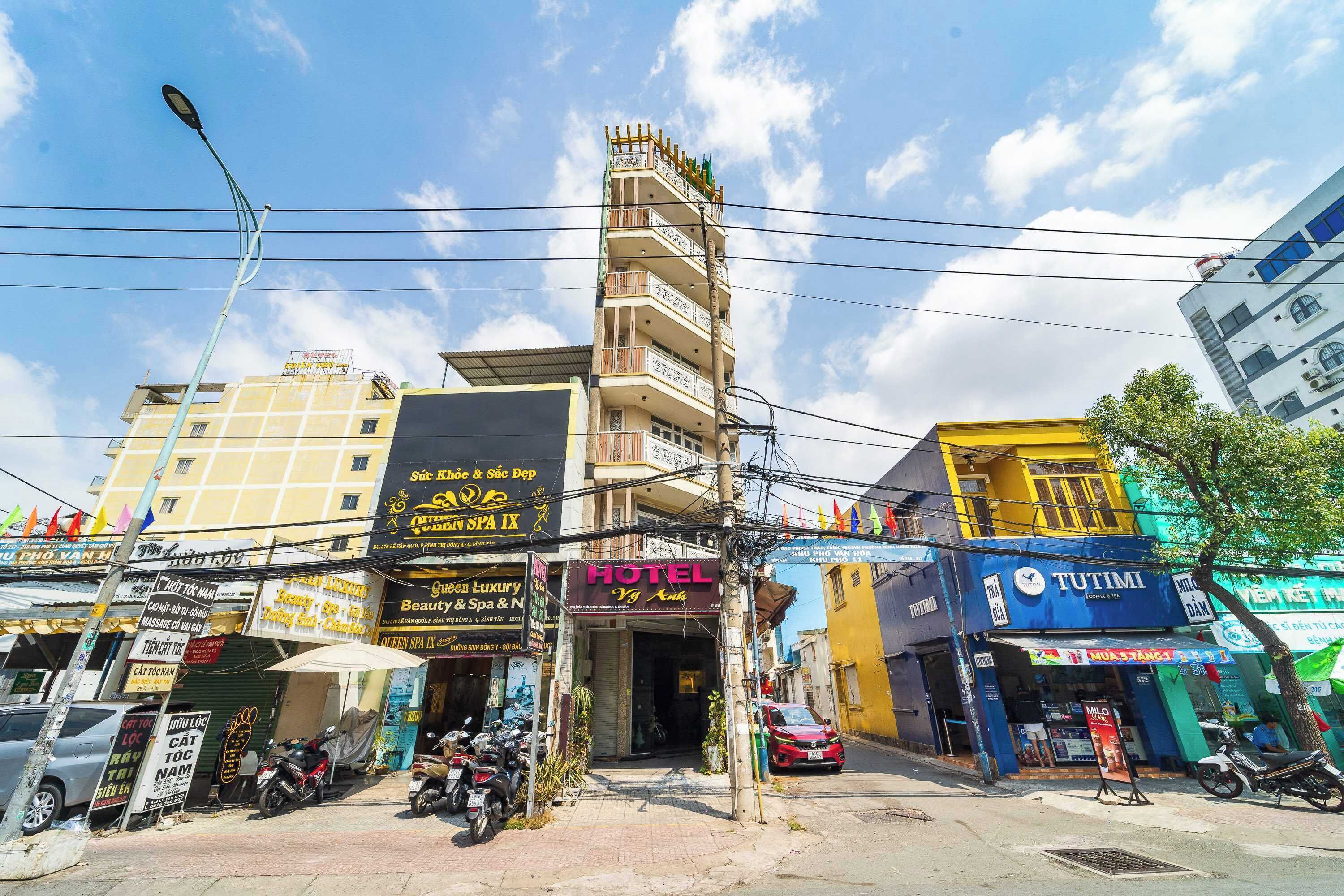 Façade de l’hébergement